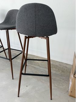 3 Mid-Century Modern Barstools