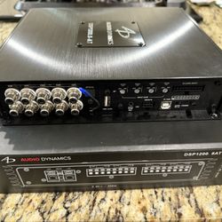 Audio Dynamics 8 Channel 1200W DSP Amplifier