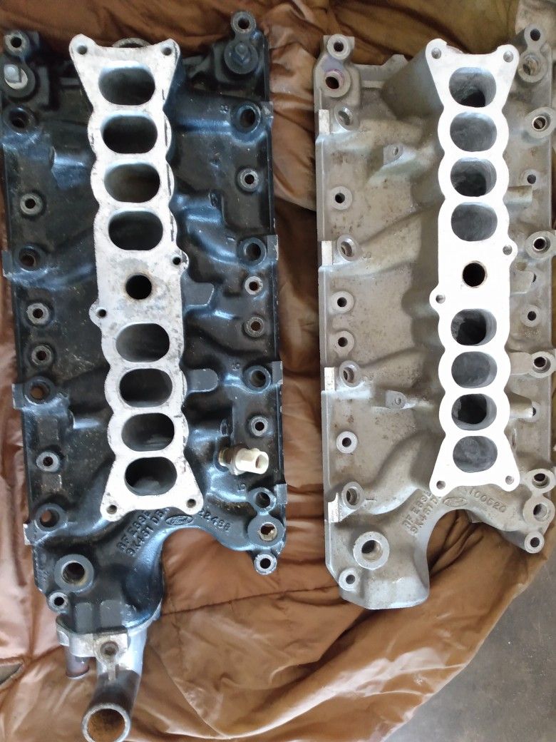 Mustang Foxbody 5.0 Fully Ported & Polished Lower EFI Intake Manifolds