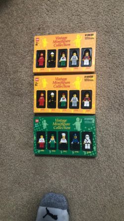 Lego vintage Minifigure Collection 