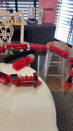 Coca-cola Train Figures