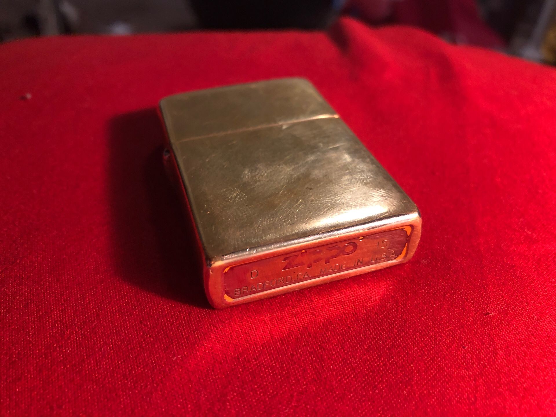 Zippo lighter