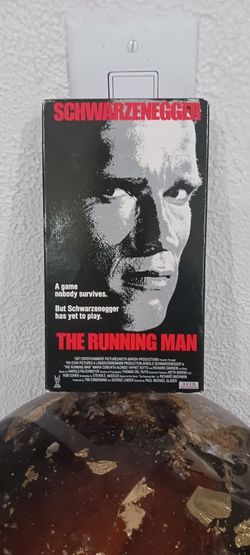 RUNNING MAN VHS MOVIE
