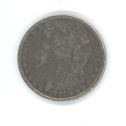 1884 Morgan Silver Dollar