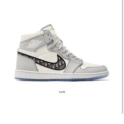 Size 10 DIOR JORDAN 1 