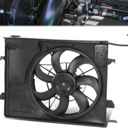 2010 And 2011 Kia Forte 10-11 Radiator Fan Assembly Ventilador 