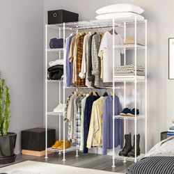 Metal Portable Closet Wardrobe 