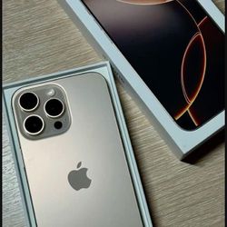 iPhone 16 Pro Max 256GBS   Disponible En Pagos Con $50 De Enganche (Cricket Wireless)