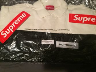 Supreme Polo Crewneck Size Large