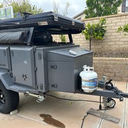 Camping  off grid utility trailer for sale