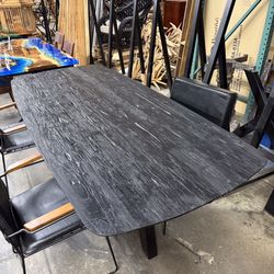 SALE! Black Tora Dining Table - Cola