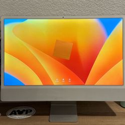 iMac with Apple M1 Chip (8gb Unified Memory/256GB SSD)