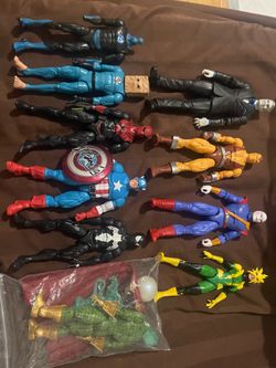 Marvel legend lot figures for sale or trade for mvc