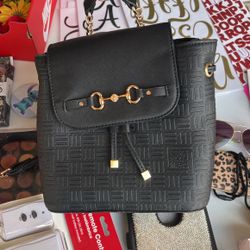 Small Black Backpack 