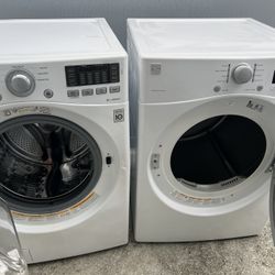 Set De Lavadora Y Secadora LG 