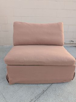 Sixpenny Amelia Armless Accent Chair Slipcover
