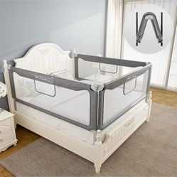 “New”3 Panel Bed Rail Set(fits California King”Make Offer”)retail$89