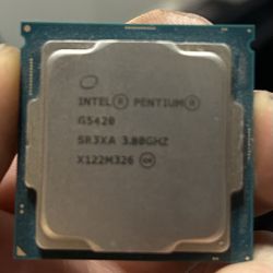 Intel G5420 CPU