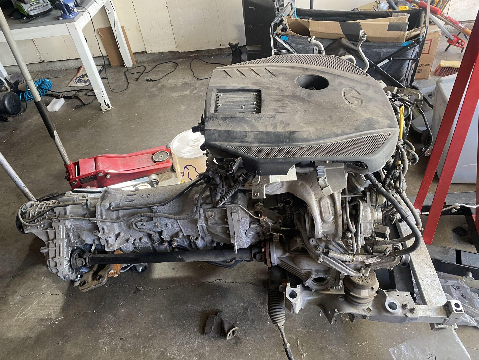 INFINITI Q50 2.0 Turbo Engine & AWD Transmission Doors And Parts