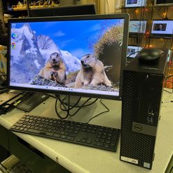 Dell Optiplex 5050 SFF desktop computer  i5-7500 @ 3.40 240GB SSD  8GB RAM  Window 11. 