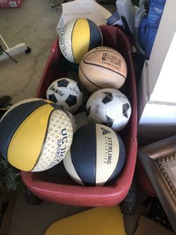 Soccer Ball, Basketball