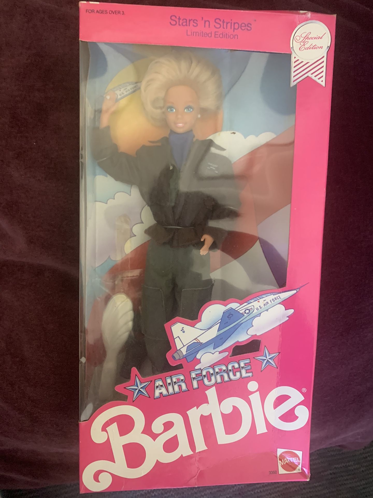 Air Force Barbie from 1990