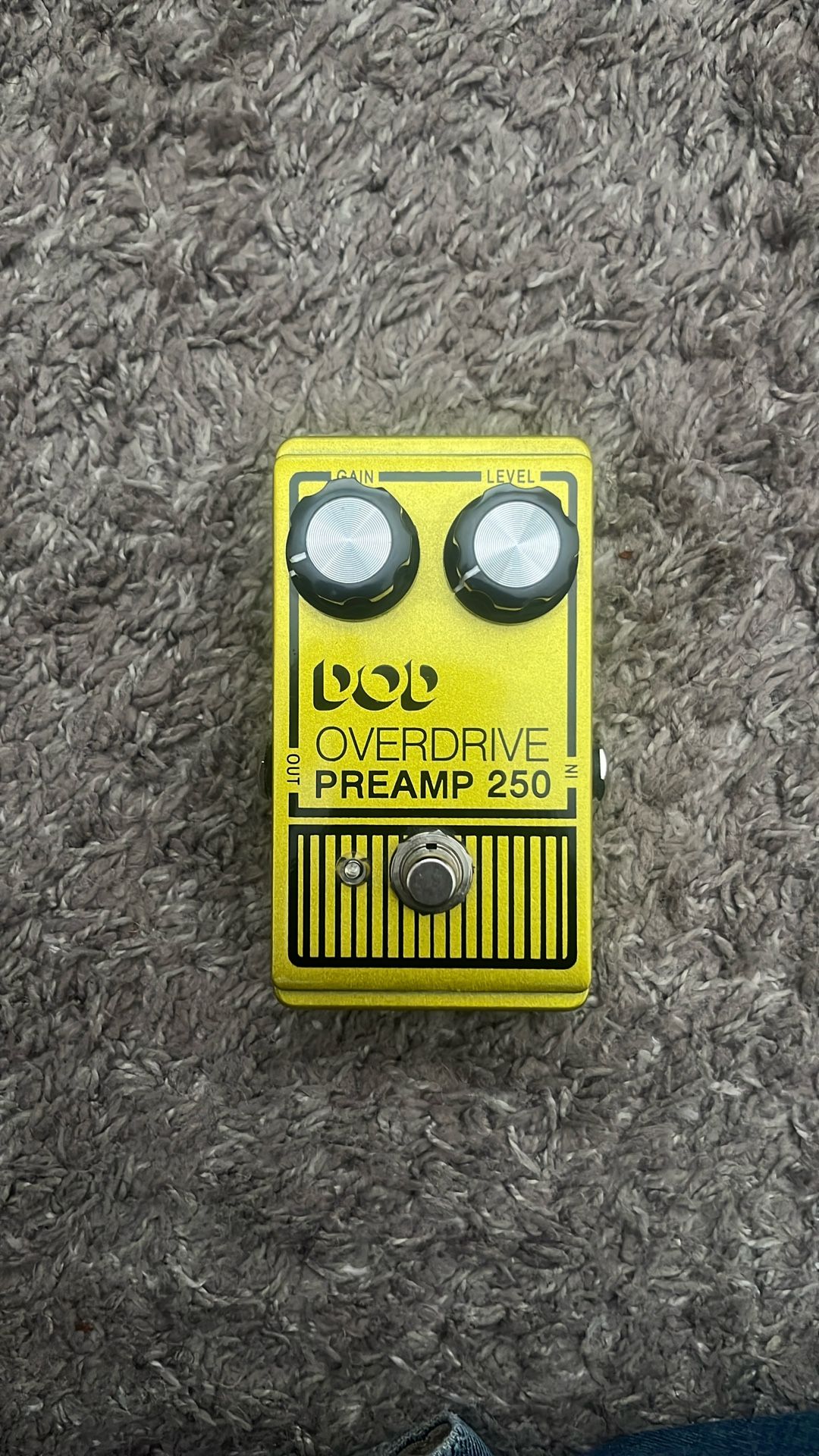 DOD Overdrive Preamp 250 Guitar Pedal