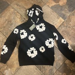 Authentic Black Denim tears hoodie 