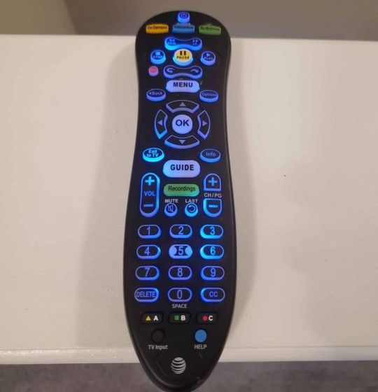 AT&T U-Verse Genuine S30-S1B Remote Control Backlit