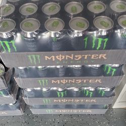 Cases of Monster Energy Drink