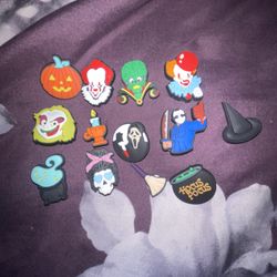 halloween croc charms 