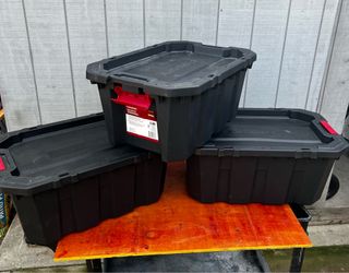 Husky storage containers $15 EACH