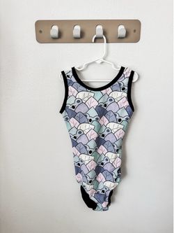 GymGear Teen Medium Koala Print Leotard – New Without Tags – $45