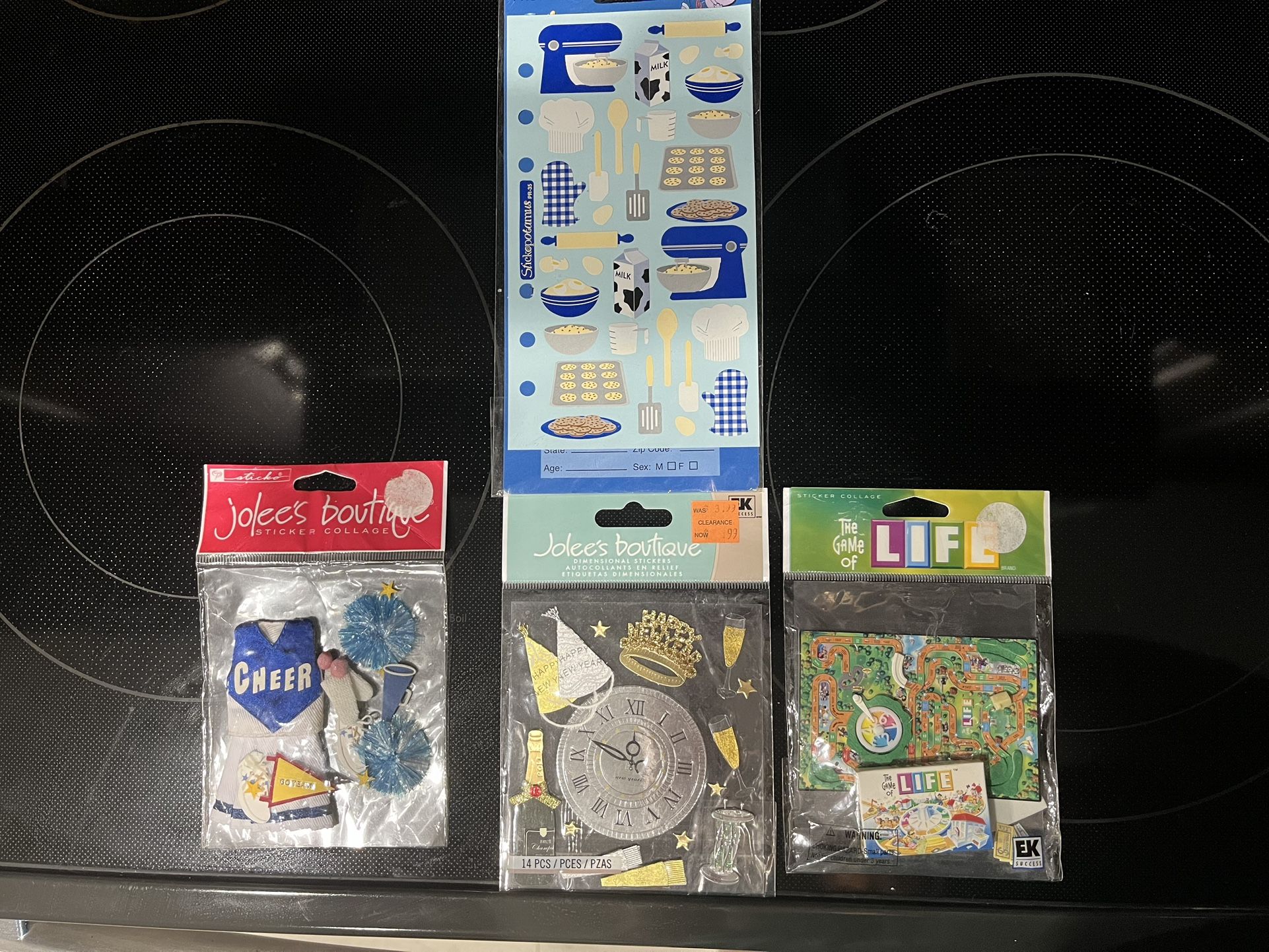 Cute scrapbooking items and stickers