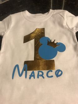 Personalized Disney shirts