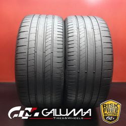 Set of 2 Tires LikeNEW Pirelli P-Zero (PZ4) RFT (★) XL 315/35R22 315/35/22 94744