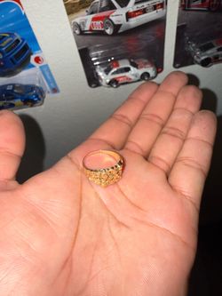 10K nugget ring