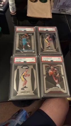 Psa 9 basketball slabs lonzo ball Devonte graham kevon porter jr