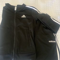 Adidas Boys Joggers And Jacket Size Small (8)