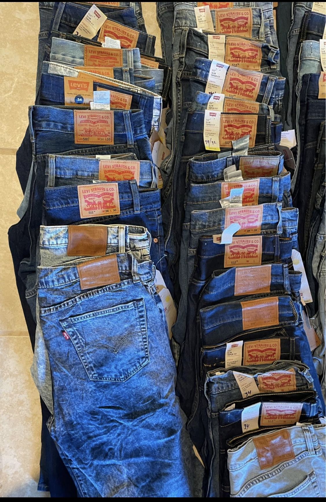 Original Levi Jeans Wholesale 