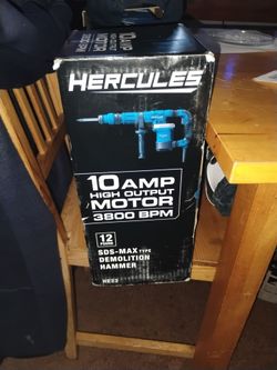 10 amp High Output Motor Jack Hammer 3800 BPM