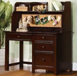 CM7905EXP-DK- Omnus Traditional Desk Dark Walnut