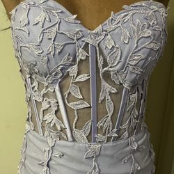 Lilac Prom Dress Size 2