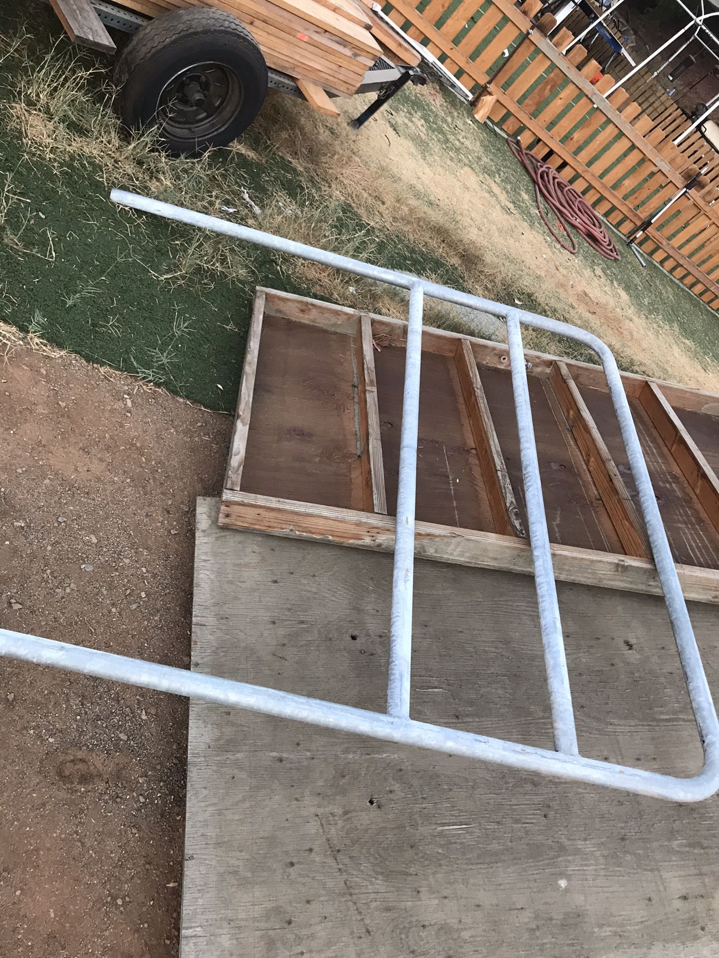 Galvanized Horse Hitching Rail $40.00