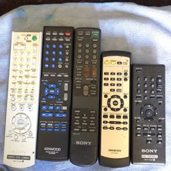 Sony And Onkyo Miscellaneous Remote
