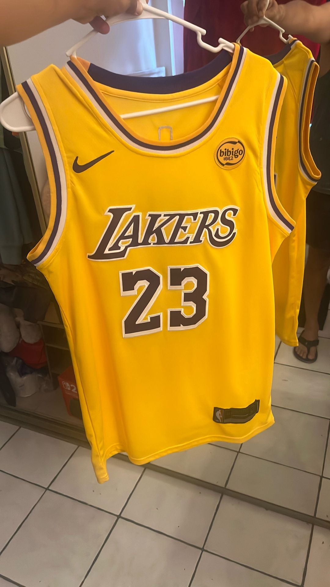 NBA Lakers Jersey LeBron James Official