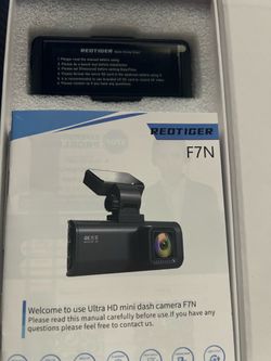 REDTIGER F7N 4K 2CH Dash Cam