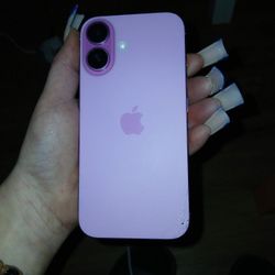 Pink iphone sixteen slightly used 