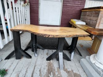 Live Edge Coffee Table. 18 Inches 