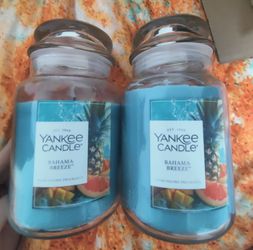 Yankee Candle Bahama Breeze 22oz New Have Two $20 for both or $10 for one
